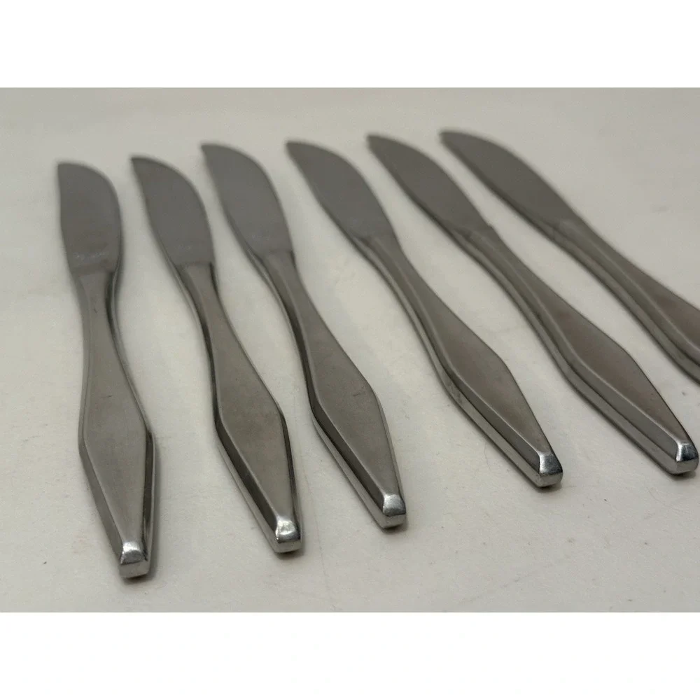 Lot of 6 Vintage Montgomery Ward Stainless Japan 9